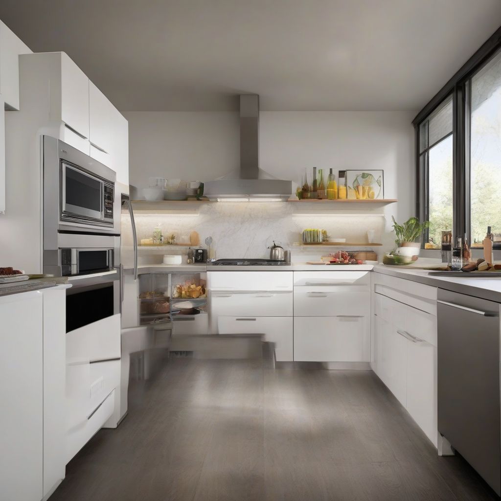 Energy Efficient Appliances in a Kitchen